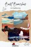 Highlighting the best beaches in california with scenic views and iconic landmarks.