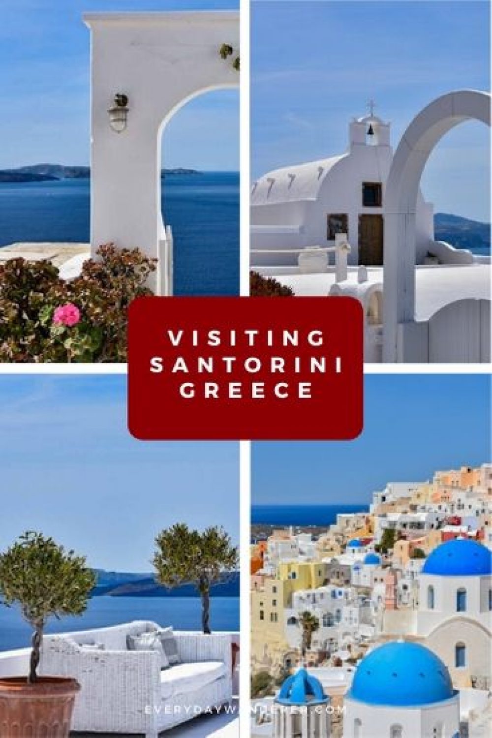 Things to do when you visit Santorini Greece. Santorini places to visit include the Anastasi Church. Best sunset spots in Santorini. Where to eat in Santorini. #santorini #greece #europe #travel