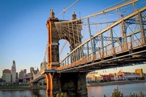 Roebling Bridge Cincinnati Thumbnail