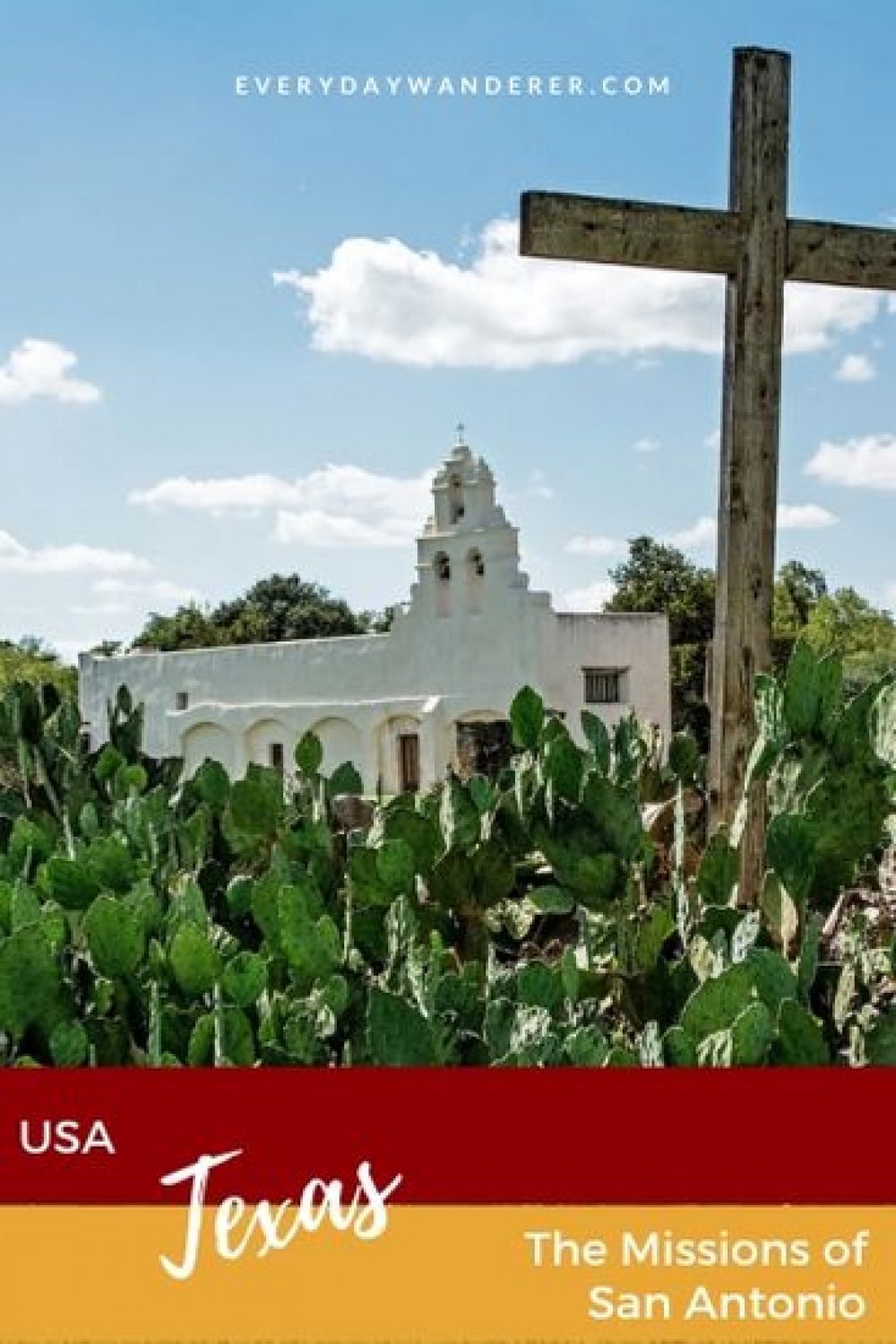 How to see all five San Antonio Missions in San Antonio Texas. In addition to the Alamo, there are four other San Antonio Texas missions in the San Antonio Missions National Park. Bike the San Antonio Missions Trail as a San Antonio things to do on your Texas vacation. #sanantonio #texas #US #USA #travel